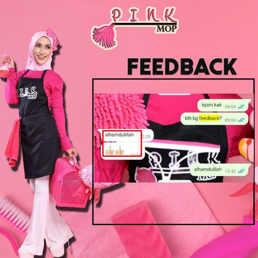 Feedback customer Pink Mop 3